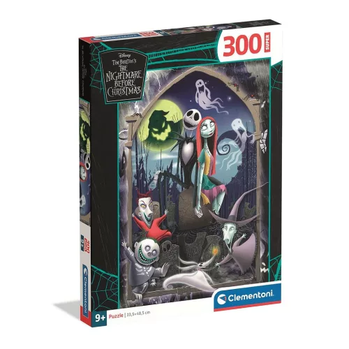Karácsonyi lidércnyomás Cemetery 300 db-os puzzle Clementoni