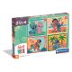 Disney Lilo és Stitch, A csillagkutya 4 az 1-ben puzzle Clementoni
