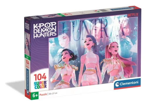 K-pop Démonvadászok Shining Stars 104 db-os Super puzzle Clementoni