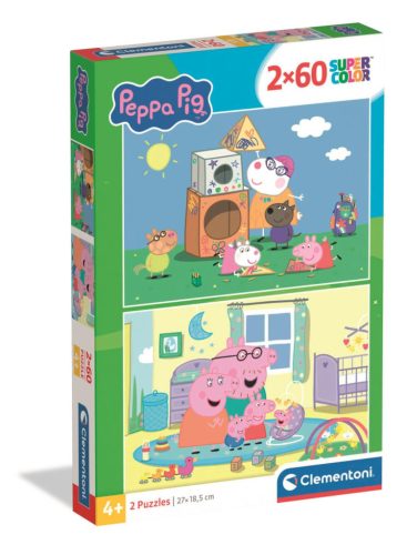 Peppa malac Family Fun 2x60 db-os puzzle Clementoni
