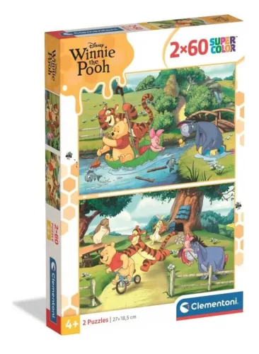 Disney Micimackó Funny Day 2x60 db-os puzzle Clementoni