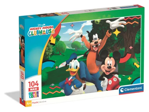 Disney Mickey Clubhouse 104 db-os maxi puzzle Clementoni