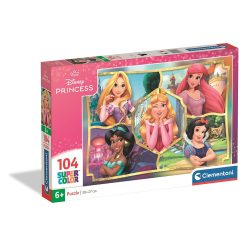 Disney Hercegnők Ladies 104 db-os puzzle Clementoni