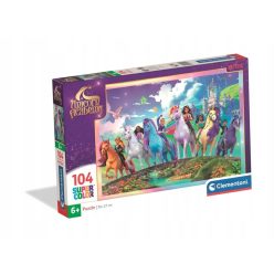 Unikornis Akadémia Mystic 104 db-os puzzle Clementoni