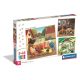 Farm Moments 3x48 db-os puzzle Clementoni