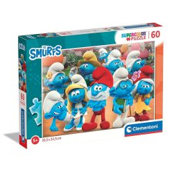 Hupikék törpikék 60 db-os puzzle Clementoni