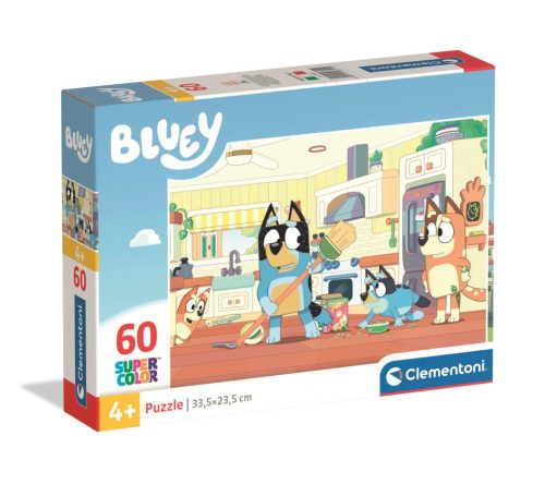 Bluey Cleaning 60 db-os puzzle Clementoni