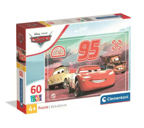 Disney Verdák Racing Team 60 db-os puzzle Clementoni