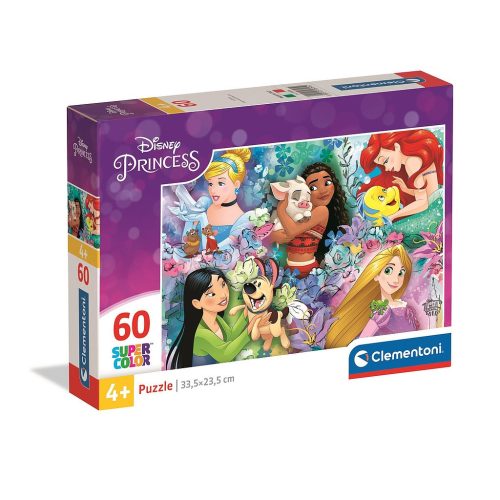 Disney Hercegnők Little Friends 60 db-os puzzle Clementoni