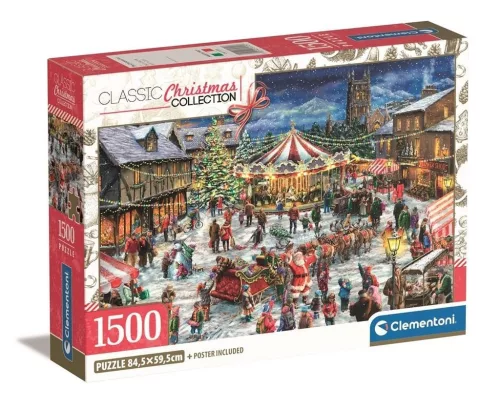 Karácsonyi fair 1500 db-os puzzle Clementoni