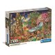 Fantázia kert Woodland 1500 db-os Compact puzzle Clementoni