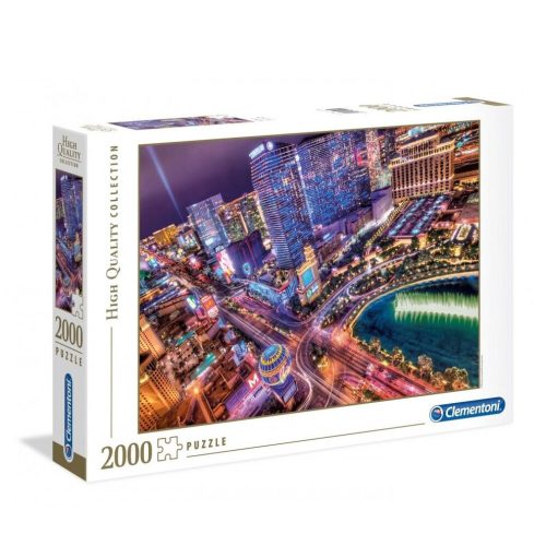 Las Vegas Night 2000 db-os puzzle Clementoni