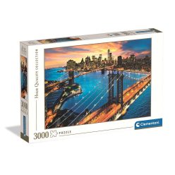 New York Bridges 3000 db-os puzzle Clementoni