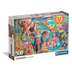 Elefánt Carnival 500 db-os Compact puzzle Clementoni