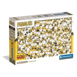 Snoopy Crowd Chaos 500 db-os Compact puzzle Clementoni