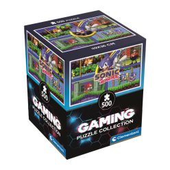   Sonic a sündisznó 64 Bit Fast 500 db-os Cube puzzle Clementoni