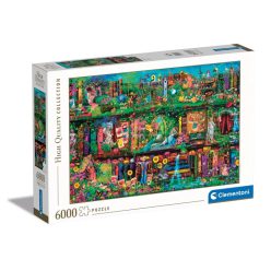 Könyvespolc Garden 6000 db-os puzzle Clementoni
