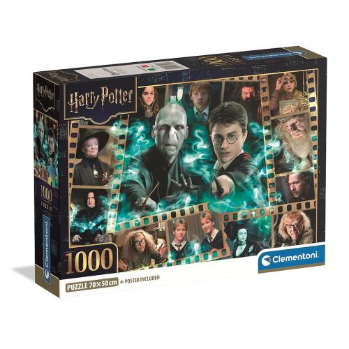 Harry Potter Spellbound 1000 db-os Compact puzzle Clementoni