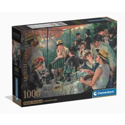   Művészet A csónakázó társaság ebédje Renoir 1000 db-os Compact puzzle Clementoni