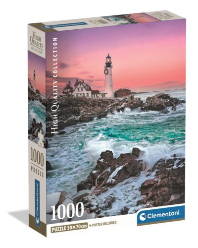 Portland Head Light 1000 db-os Compact puzzle Clementoni