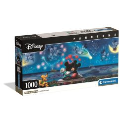   Disney Mickey, Minnie Romantic 1000 db-os panoráma Compact puzzle Clementoni