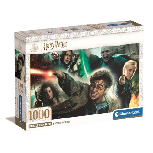 Harry Potter Duel 1000 db-os puzzle Clementoni