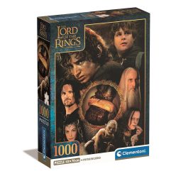   A Gyűrűk Ura The One Ring’s Burden 1000 db-os Compact puzzle Clementoni