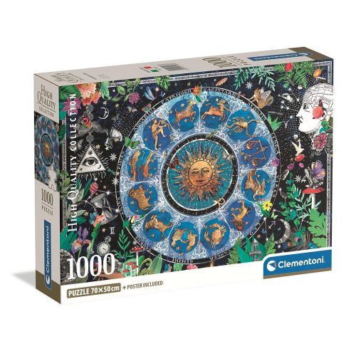 Asztrológia Chart 1000 db-os Compact puzzle Clementoni