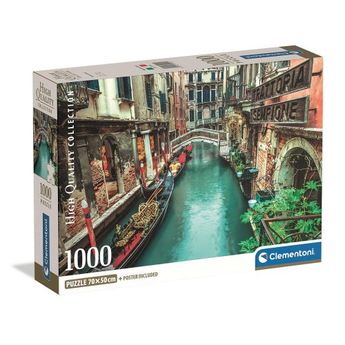 Olaszország Venice Canal 1000 db-os puzzle Clementoni