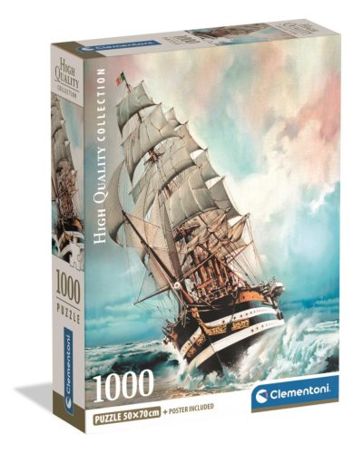 Hajó Amerigo Vespucci 1000 db-os Compact puzzle Clementoni