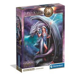 Anne Stokes Dragon Mage 1000 db-os Compact puzzle Clementoni