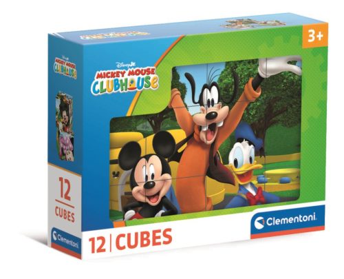 Disney Mickey Clubhouse mesekocka 12 db-os Clementoni