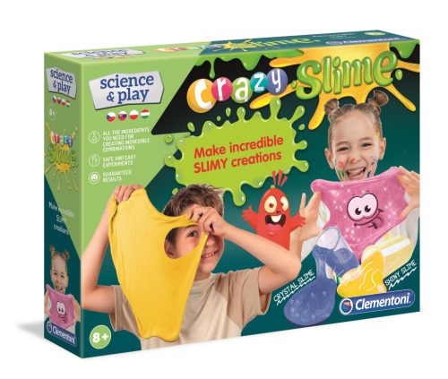 Slime Crazy készítő szett Clementoni