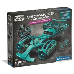 Versenyautó Mechanics építőjáték Clementoni