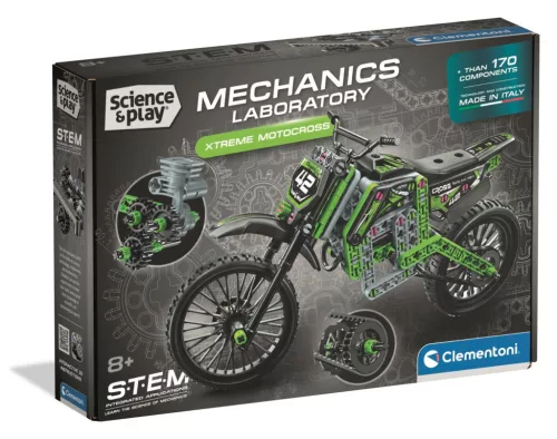 Motokrossz Mechanics építőjáték Clementoni