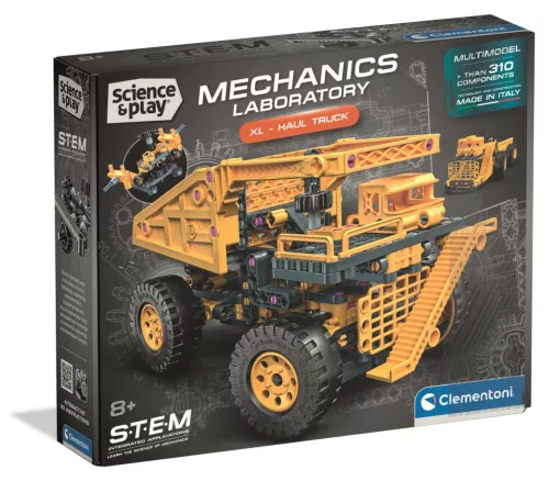Dömper XL Mechanics építőjáték Clementoni