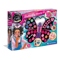 Crazy Chic Butterfly szépségápoló készlet Clementoni