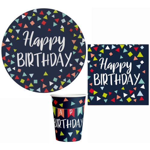 Happy Birthday Reason To Celebrate party szett 32 db-os