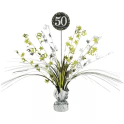 Happy Birthday Gold 50 asztaldísz 45,7 cm