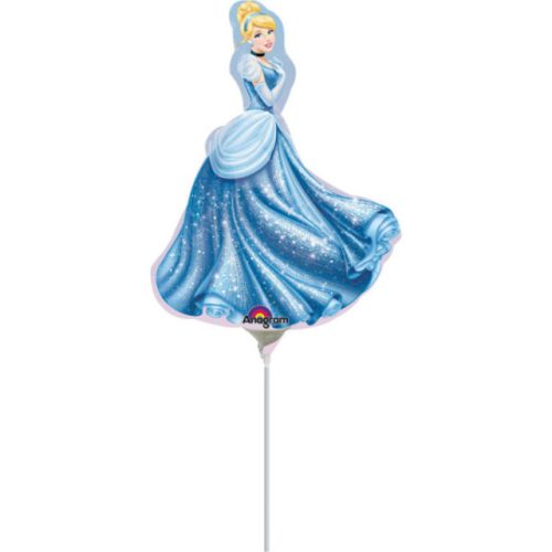 Disney Hercegnők Cinderella mini fólia lufi 33 cm