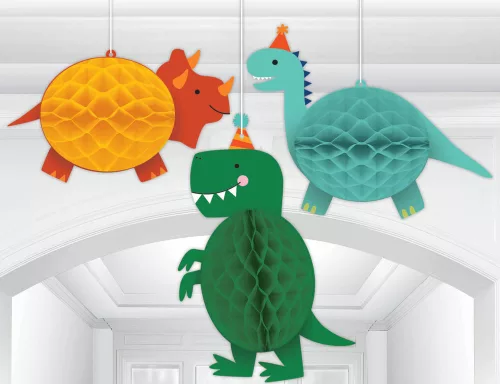 Dinoszaurusz Dino-mate lampion 3 db-os
