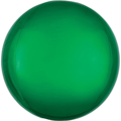 Green, Zöld Gömb Fólia lufi 40 cm