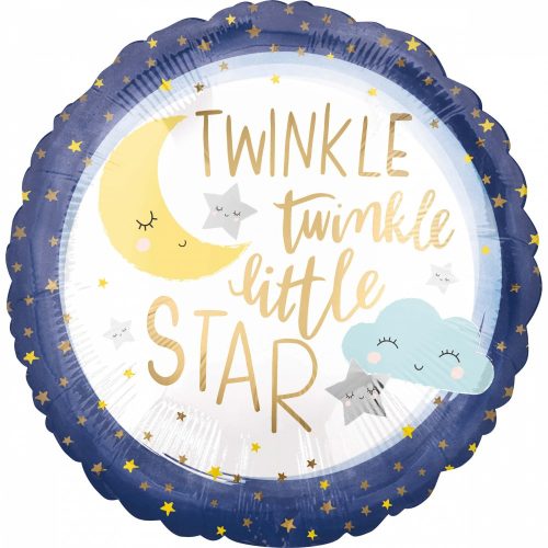 Twinkle, twinkle, little star Fólia lufi 43 cm