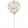 Színes Sweet baby mini fólia lufi 23 cm (WP)