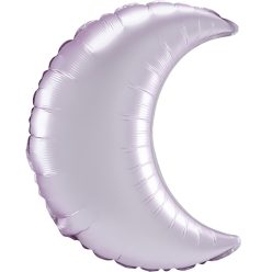 Pastel Pink Crescent szatén hold fólia lufi 89 cm