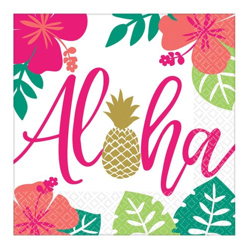 Aloha Pineapple szalvéta 16 db-os 33x33 cm
