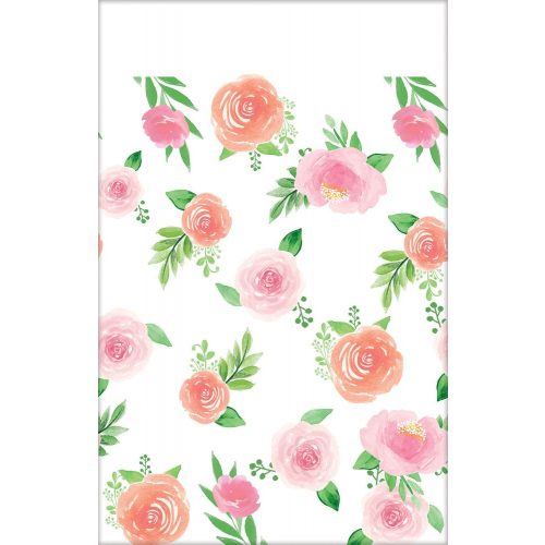 Floral Baby, Virágos Papír Asztalterítő 137*259 cm