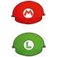 Super Mario Mushroom World Parti kalap 8 db-os