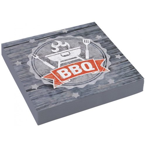 BBQ Grill szalvéta 20 db-os 33x33 cm
