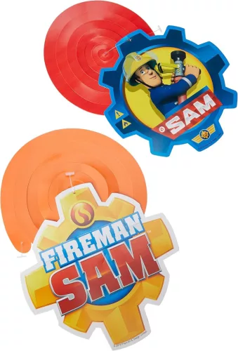Sam a tűzoltó Fire szalag dekoráció 6 db-os szett